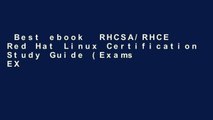 Best ebook  RHCSA/RHCE Red Hat Linux Certification Study Guide (Exams EX200   EX300), 6th Edition
