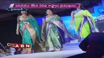 KTR & Samantha Ruth Prabhu Attends Fashion Show held in Shilpakala vedhika;  National Handloom Day Program