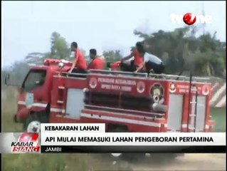 Kebakaran Hutan di Jambi Merambat ke Area Pengeboran Minyak