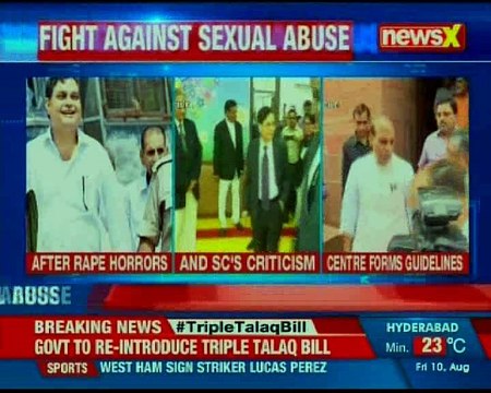 Center's step forward against rapes; 18 page guidelines sent across