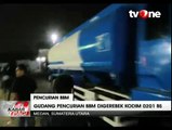 Gudang Penyimpanan BBM Curian di Medan Digerebek TNI