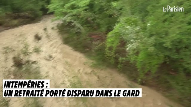 Intempéries : un retraité porté disparu dans le Gard