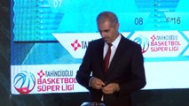 Tahincioğlu Basketbol Süper Ligi fikstür kura çekimi yapıldı