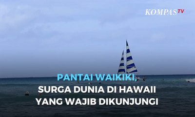 Pantai waikiki, Surga Dunia di Hawaii yang Wajib Dikunjungi