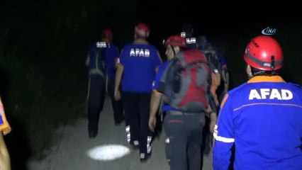 Bursa’da dağlık alanda kaybolan kişiyi arama çalışmaları devam ediyor