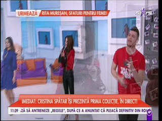 CRISTINA SPATAR (star matinal - tv show) 8.february.2018