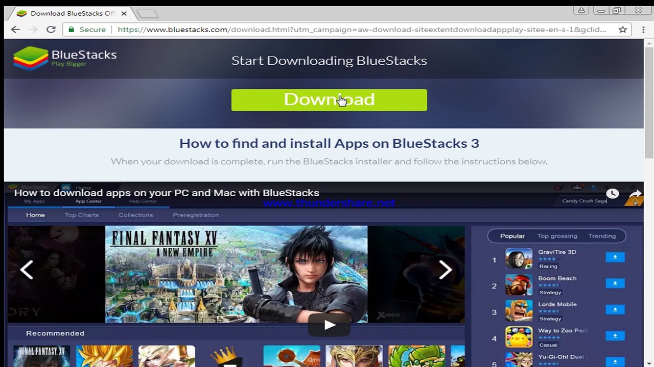 মোবাইলের এ্র্র্যাপস কম্পিউটারে চালান Install Android Apps On PC , best Android Emulator For PC & Mac