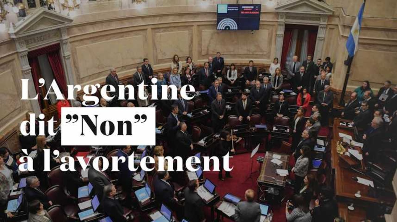Argentine : le Sénat rejette la loi sur l'avortement