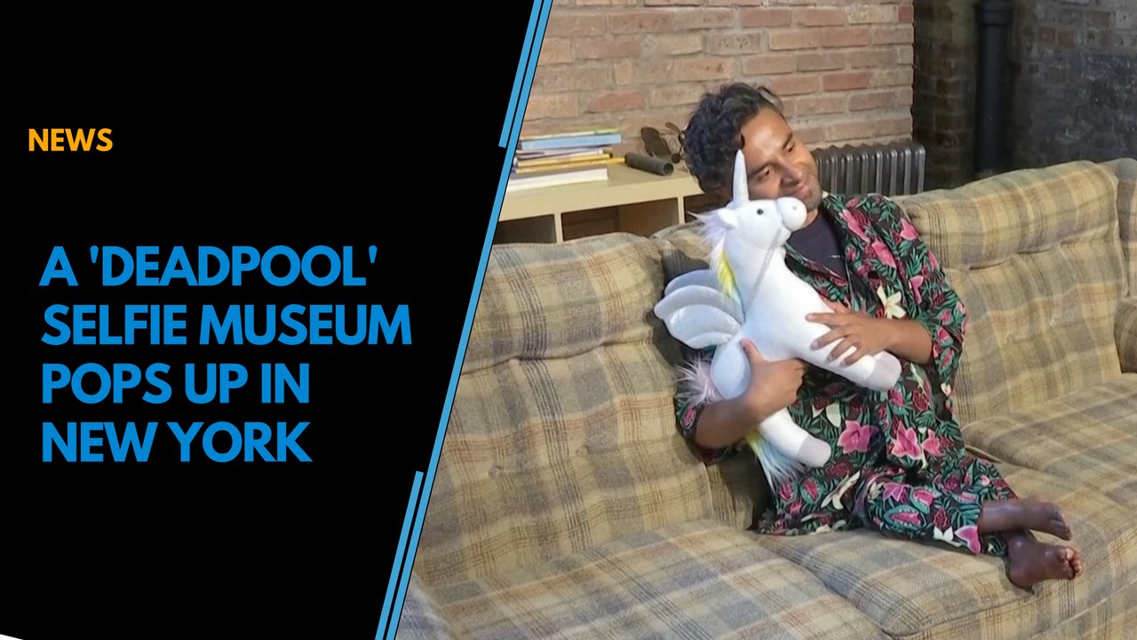 A 'Deadpool' pop-up selfie museum pops up in New York City