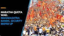 Maratha Quota War: Maharashtra Bandh, Security Beefed Up