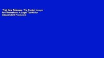Trial New Releases  The Pocket Lawyer for Filmmakers: A Legal Toolkit for Independent Producers