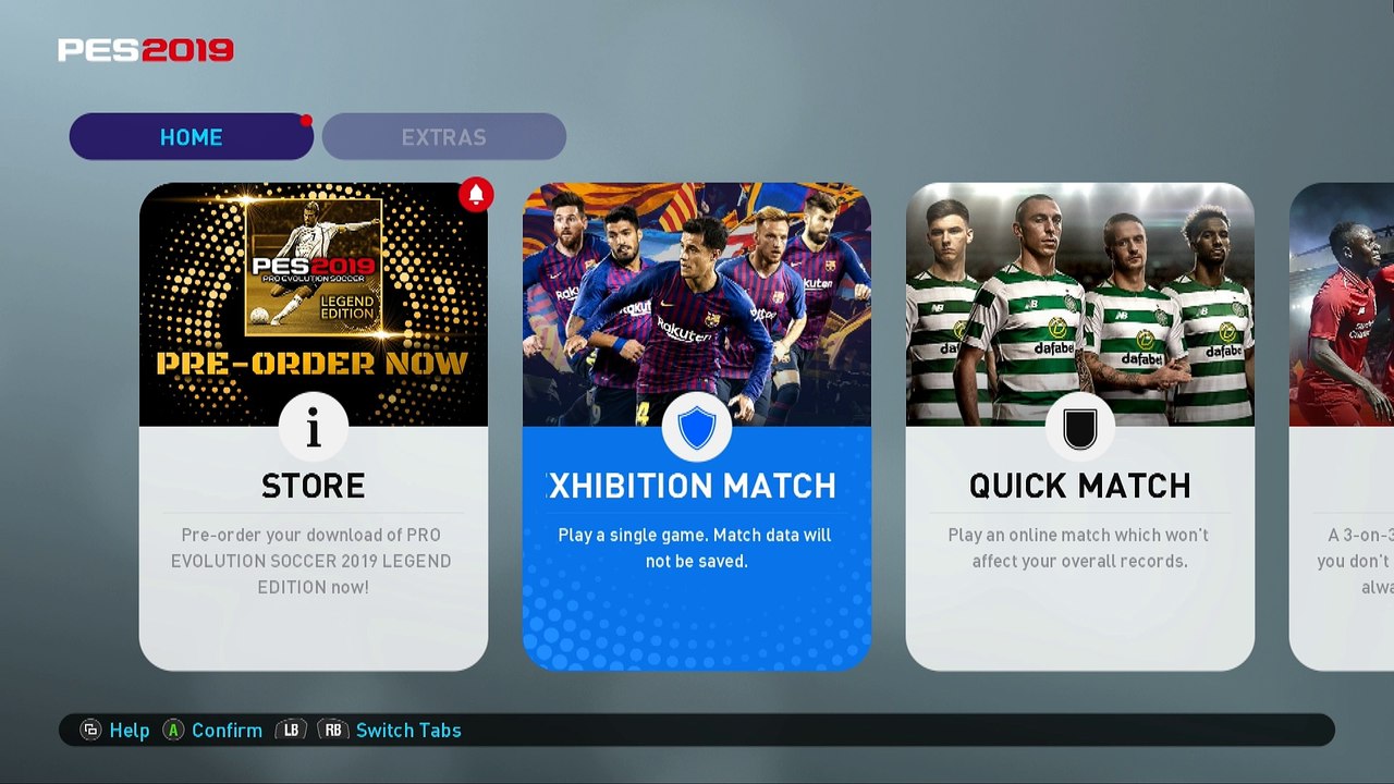PES 2019 PC Barcelona-Monaco demo