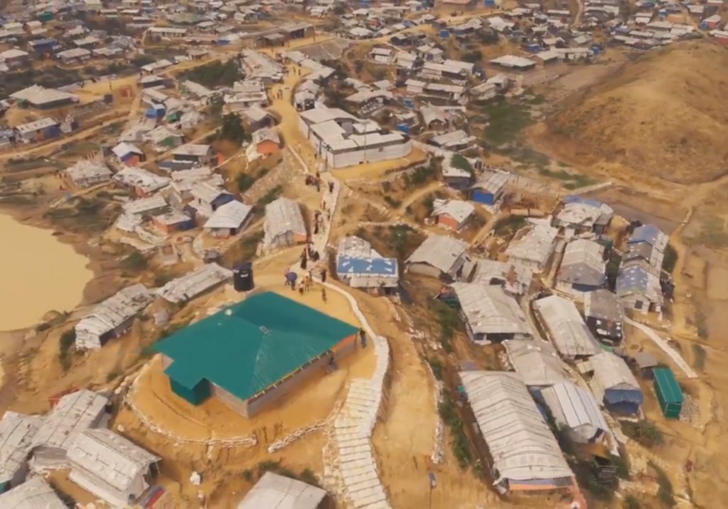 Drone Video and Mapping Shows Scale and Growth of Cox's Bazar Refugee Camp