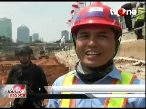 Pekerja Proyek MRT Sudirman Temukan Mortir Aktif