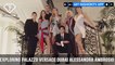 Alessandra Ambrosio Stuns at Palazzo Versace Dubai in Atelier Versace Dress | FashionTV | FTV
