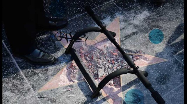 L' étoile Trump enlevée du Walk of Fame d'Hollywood