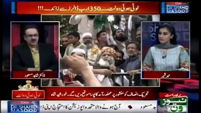 Maulana Fazl-ur-Rehman Aaj Kaal Bhut Gussay Main Hain- Dr.Shahid Masood