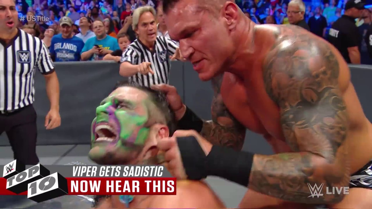 Randy Orton's Top 10, Most Sadistic Moments In WWE History August 2018