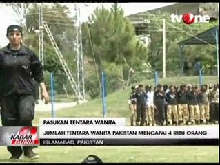 Aksi Pasukan Wanita Antiteror Pakistan