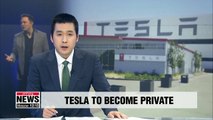 Elon Musk considers taking Tesla off NASDAQ stock exchange