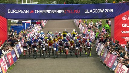 Lars Forster wins the XCO European title in Glasgow 2018