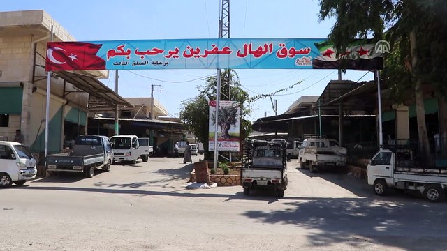 Afrin'de bulvarlara Recep Tayyip Erdoğan ve Zeytin Dalı isimleri verildi - AFRİN