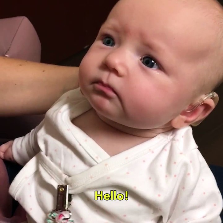 Rien de plus précieux qu'un enfant recevant le don du son