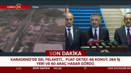 Karadeniz'de sel felaketi