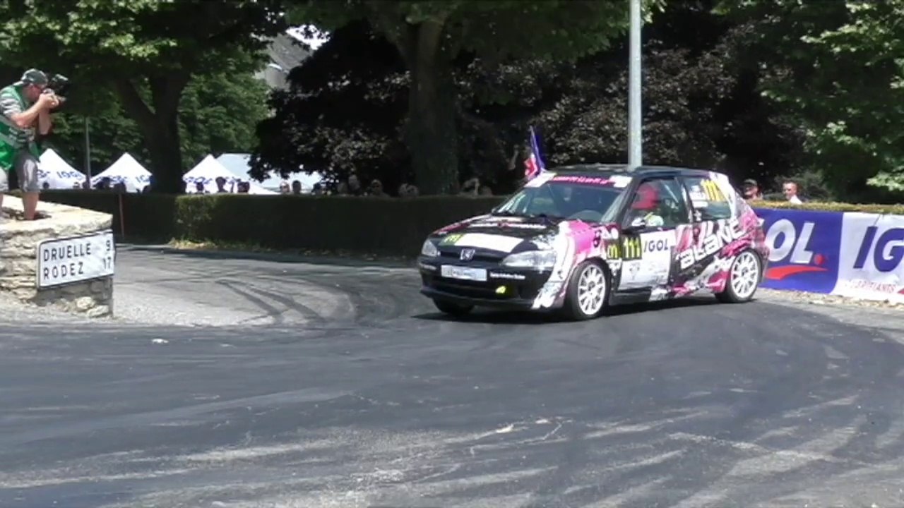 Rallye du rouergue moyrazes Antoine BLANC
