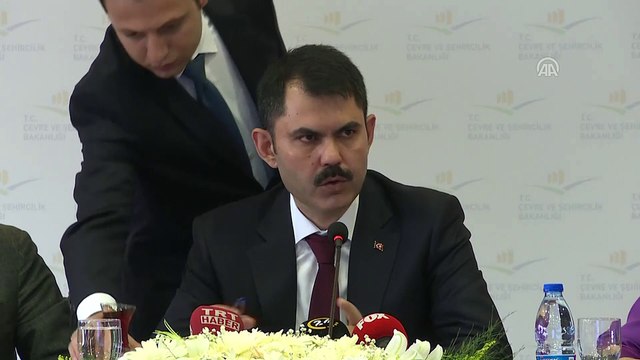 Çevre ve Şehircilik Bakanı Kurum : '(Emlak Bankası) Devletin, kamunun mallarını değerlendirme noktasında projeleri bu bünyede yapmak istiyoruz' - ANKARA