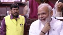 PM Modi जब Rajya Sabha में Ramdas Athawale की बात पर लगाने लगे ठहाके | वनइंडिया हिन्दी