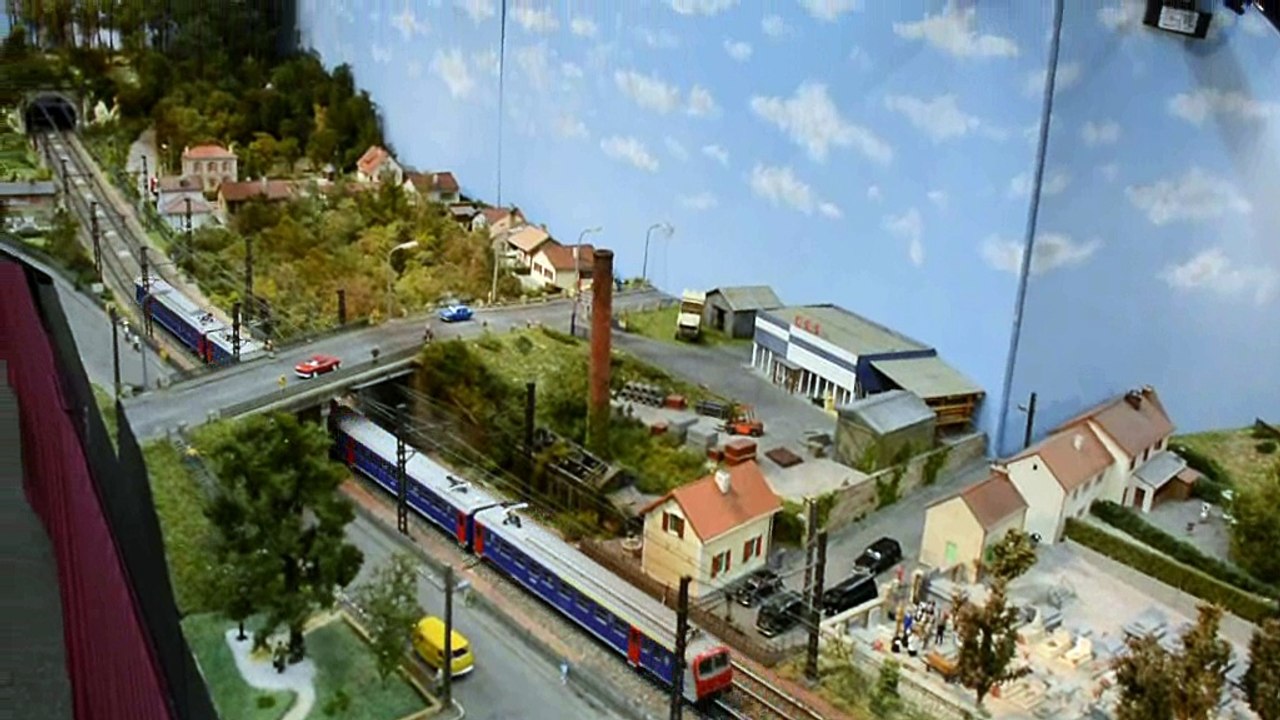Circulations de trains sur le réseau lors de l'exposition à Nantes les 28 et 29 Octobre 2017