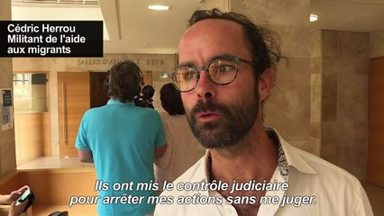 Cédric Herrou demande la levée de son contrôle judiciaire