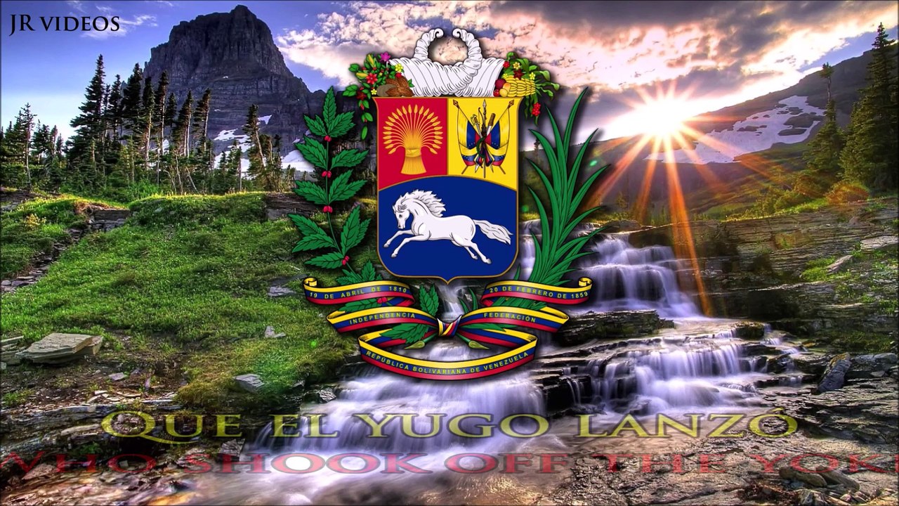National anthem of Venezuela (ES/EN lyrics)