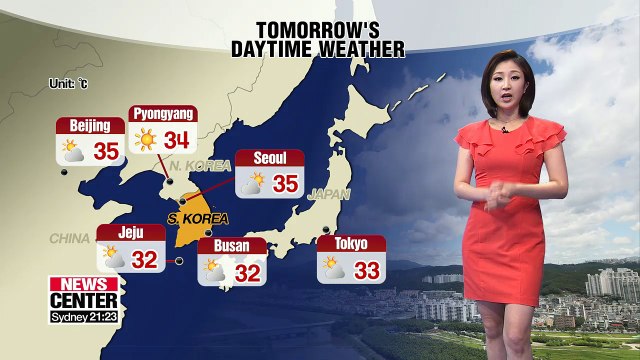 Higher humidity with hot daytime highs _ 080918