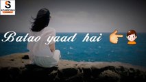 Batao Yaad Hai Tumko Woh Jab Dil Ko Churaya Tha ! New Emotional Status Video By Starfish Cab