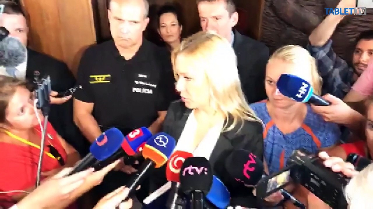 ZÁZNAM: Brífing ministerky vnútra D. Sakovej
