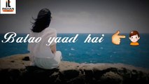 Batao Yaad Hai Tumko Woh Jab Dil Ko Churaya Tha ! New Emotional Status Video By Indian Tubes