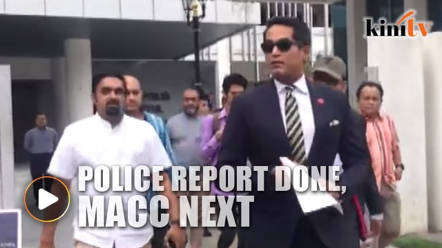 After police report, Khairy to lodge report with MACC