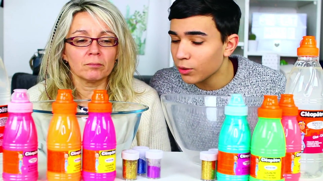 JE FAIS DU SLIME AVEC MA MAMAN !! JustJonathan
