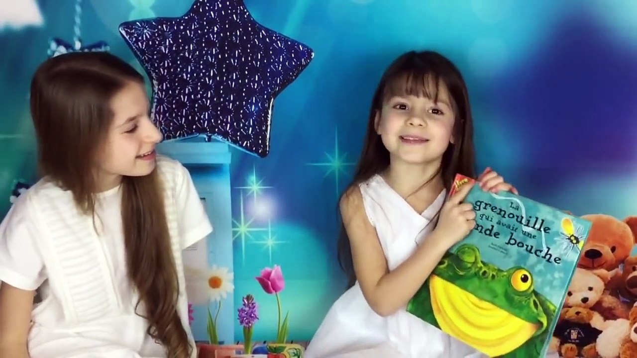 Elina, la Soeur de Lévanah nous Raconte une Histoire !!   La Grenouille qui avait une Grande Bouche