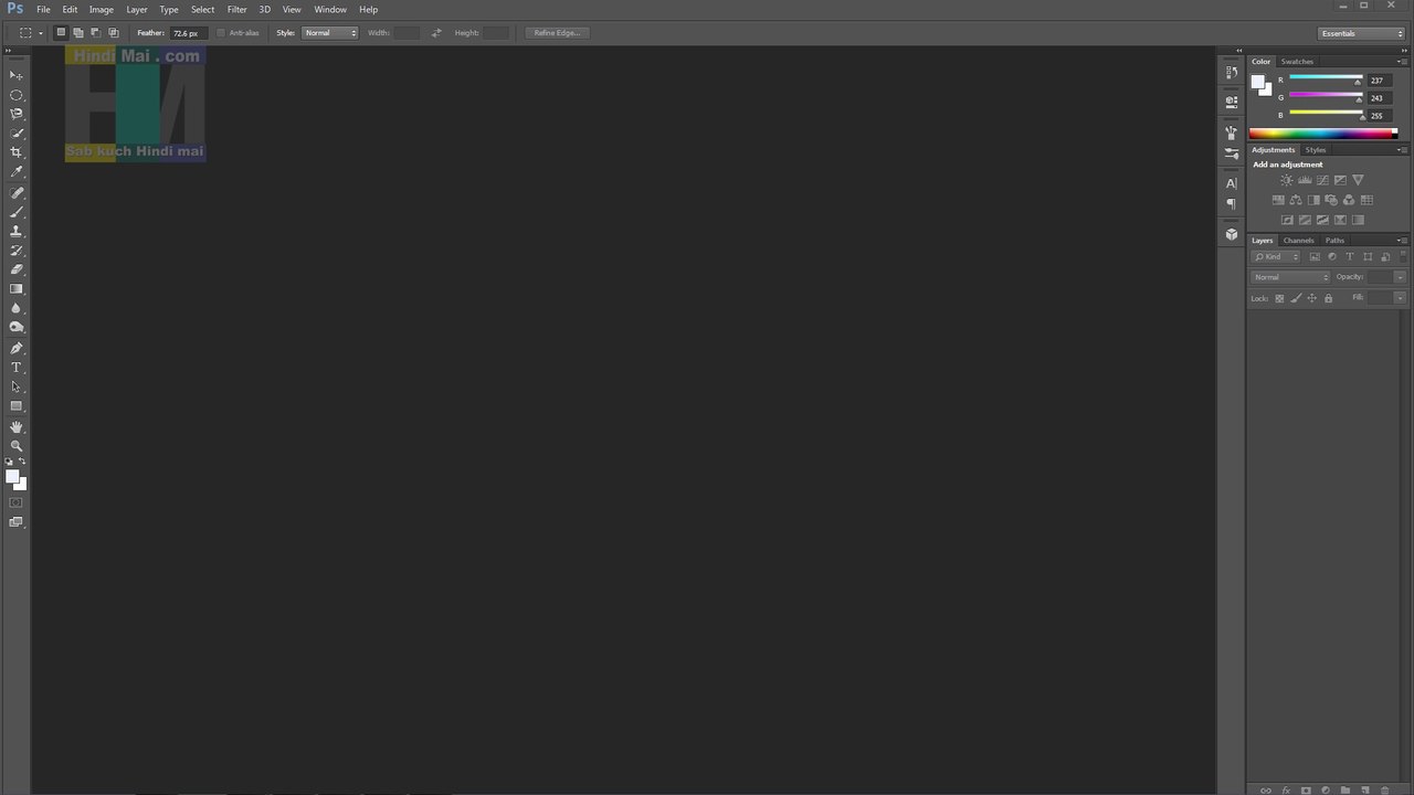 Photoshop Tutorials For Beginners in Hindi Photoshop Tools