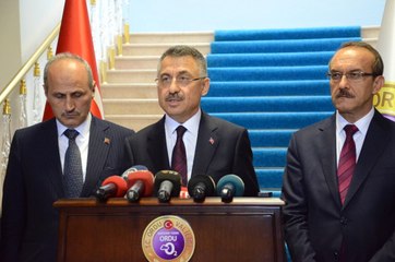 Cumhurbaşkanı Yardımcısı Oktay Ordu'da