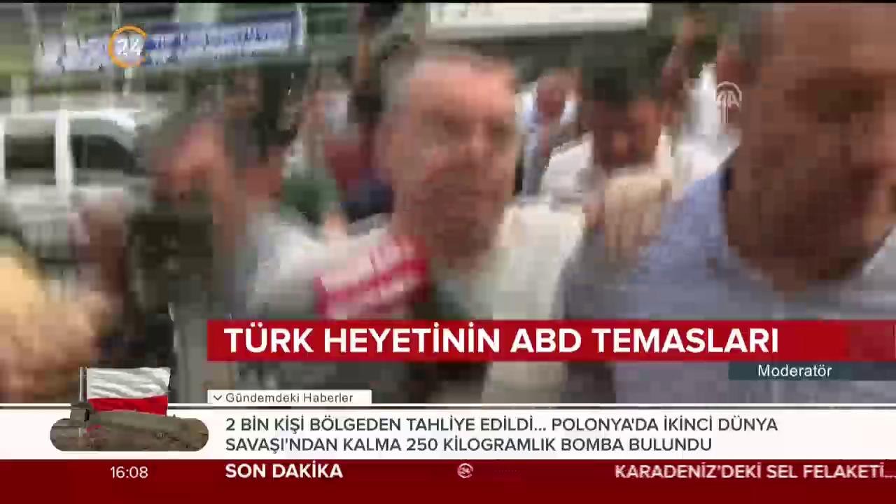 Türk heyetinin ABD temasları