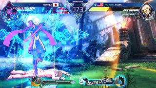 BlazBlue Cross Tag Battle EVO 2018 Heiho Vs Fame96 (Grand Finals)