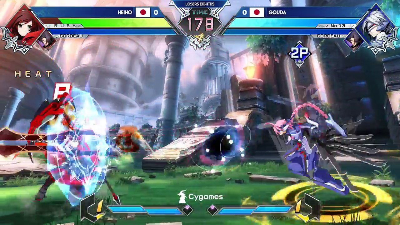 BlazBlue Cross Tag Battle EVO 2018 Heiho Vs Gouda (Losers Eights)