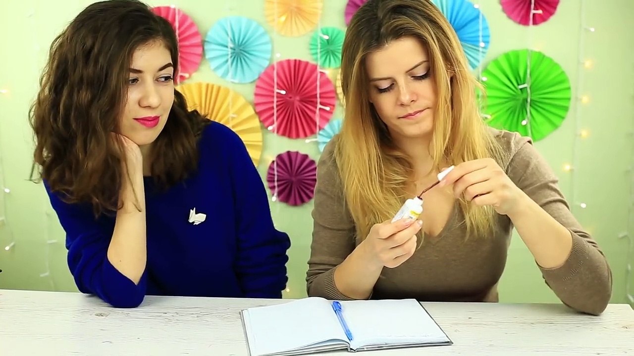 10 DIY FOURNITURES SCOLAIRES BIZARRES – MAQUILLAGE !