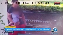 Etats-Unis : Un homme frappe sa femme avec son bébé, les images choc