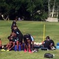 RWC7s UPDATE | Check out some behind the scenes from our   ly_fijiairways Men's 7s at training today in Utah.Just over 1 week to go!#takingontheworld7atati