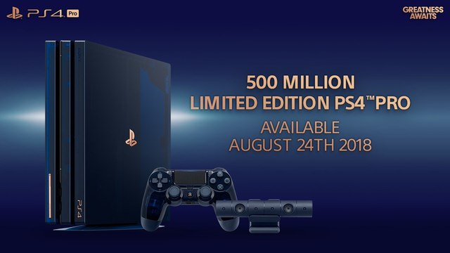 PlayStation 4 Pro 2To Édition Limitée 500 Millions - Trailer / Unboxing